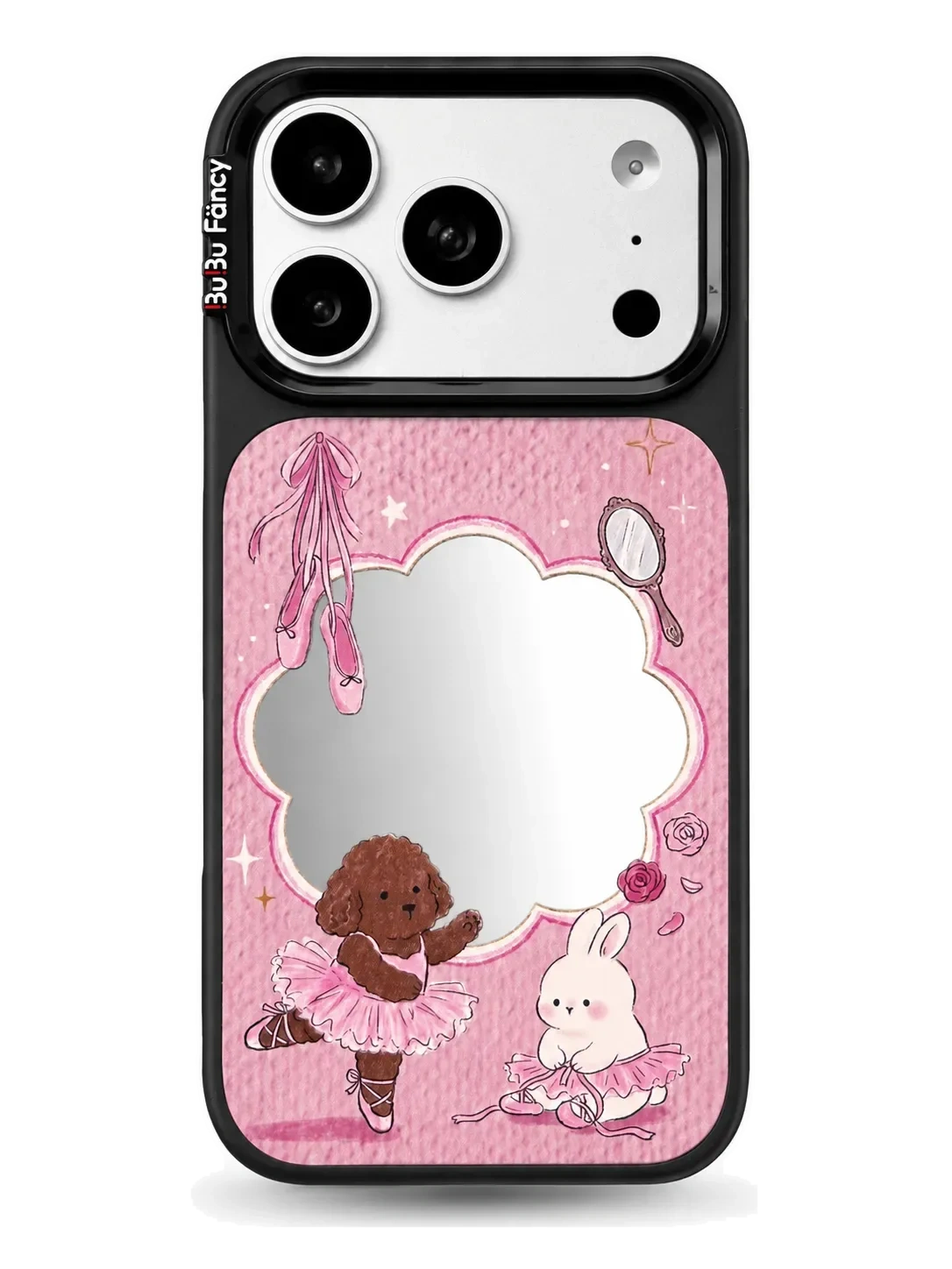 Bubu Fancy Ballet Bear mirror Phone case Magsafe
