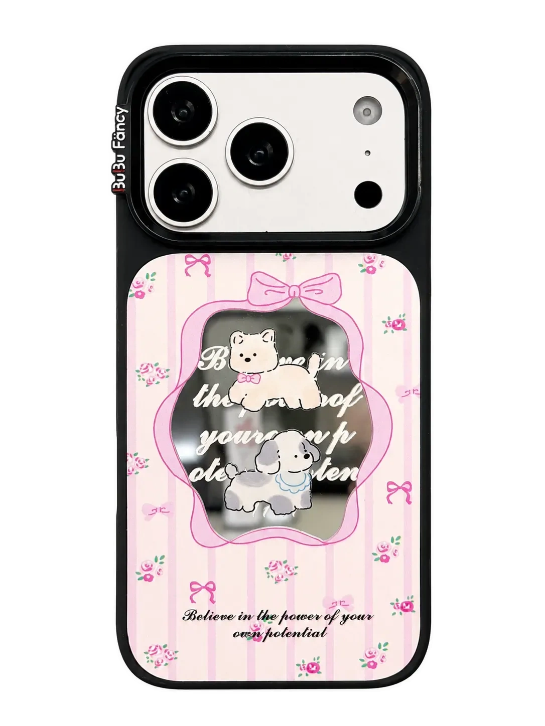 Bubu Fancy Bow-tie cat mirror Phone case Magsafe
