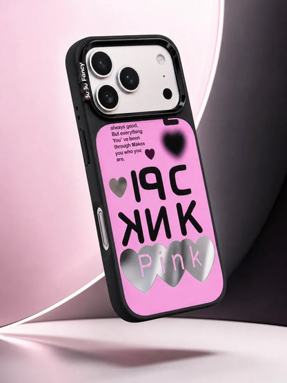 Bubu Fancy Motivational language mirror Phone case Magsafe