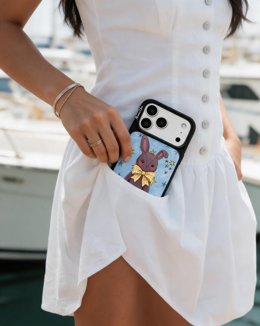 Momo Chic Star Rabbit Phone case Magsafe