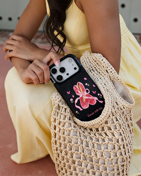 Momo Chic Bow dance shoes Phone case Magsafe