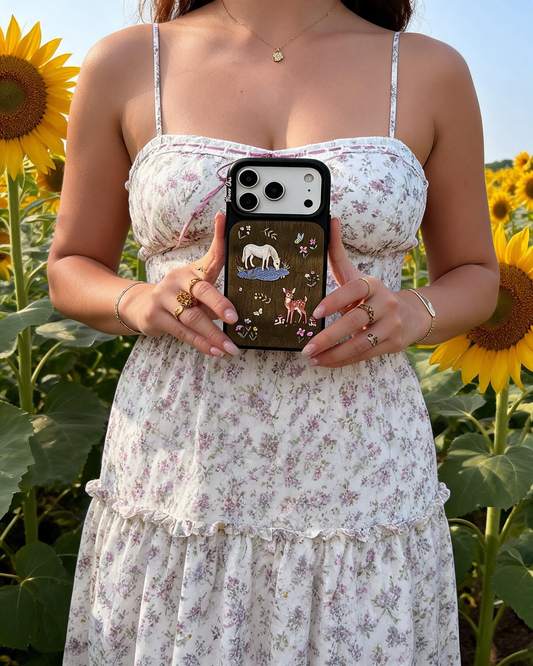 Momo Chic Tales of the Jungle Phone case Magsafe