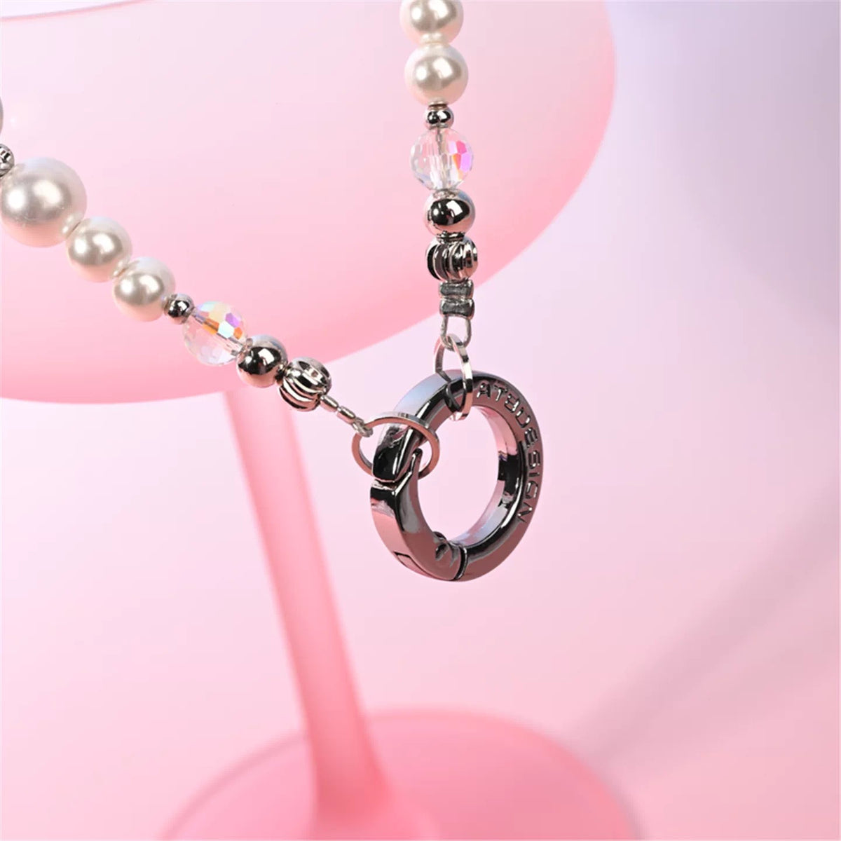 Love Pearl Pone Chain