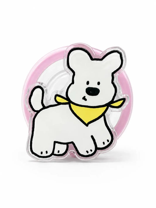 West Highland puppy MagSafe Phone Grip
