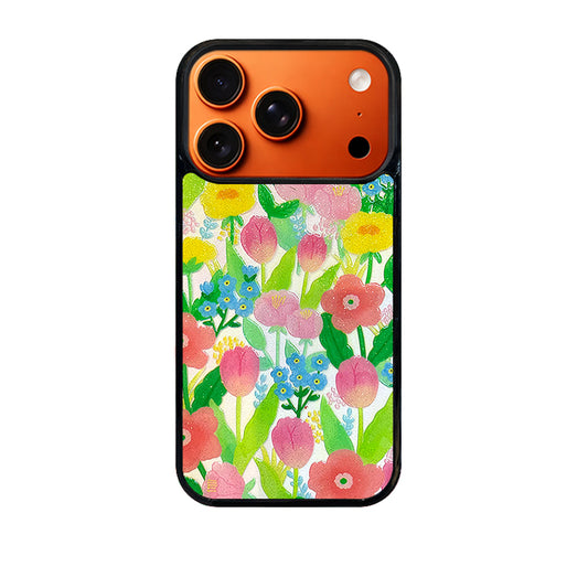 Case Kai floral oil painting Phone case Magsafe